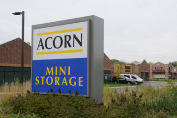 Outdoor facility sign of Acorn Mini Storage
