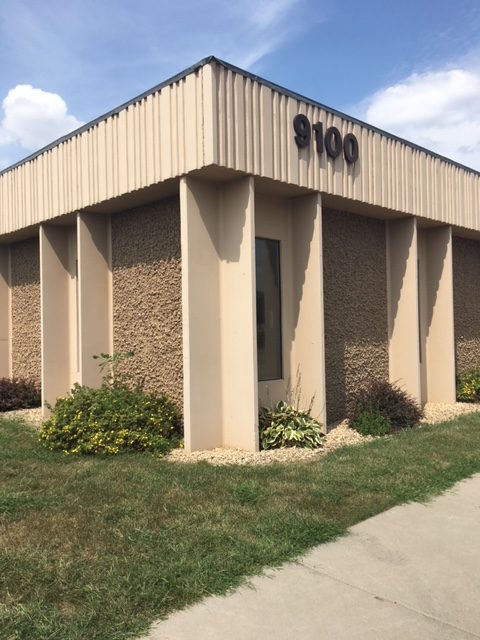 Exterior view of entrance to storage facility