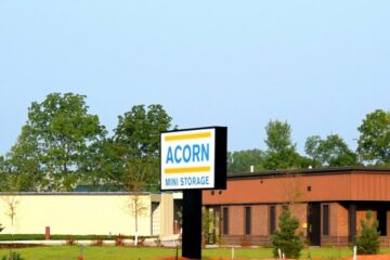 Exterior view of Acorn Mini Storage in Northfield.