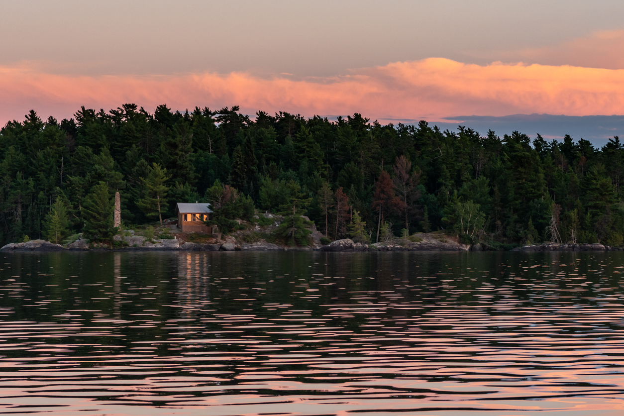 A lovely cabin in Minnesota on beautiful Rainy Lake