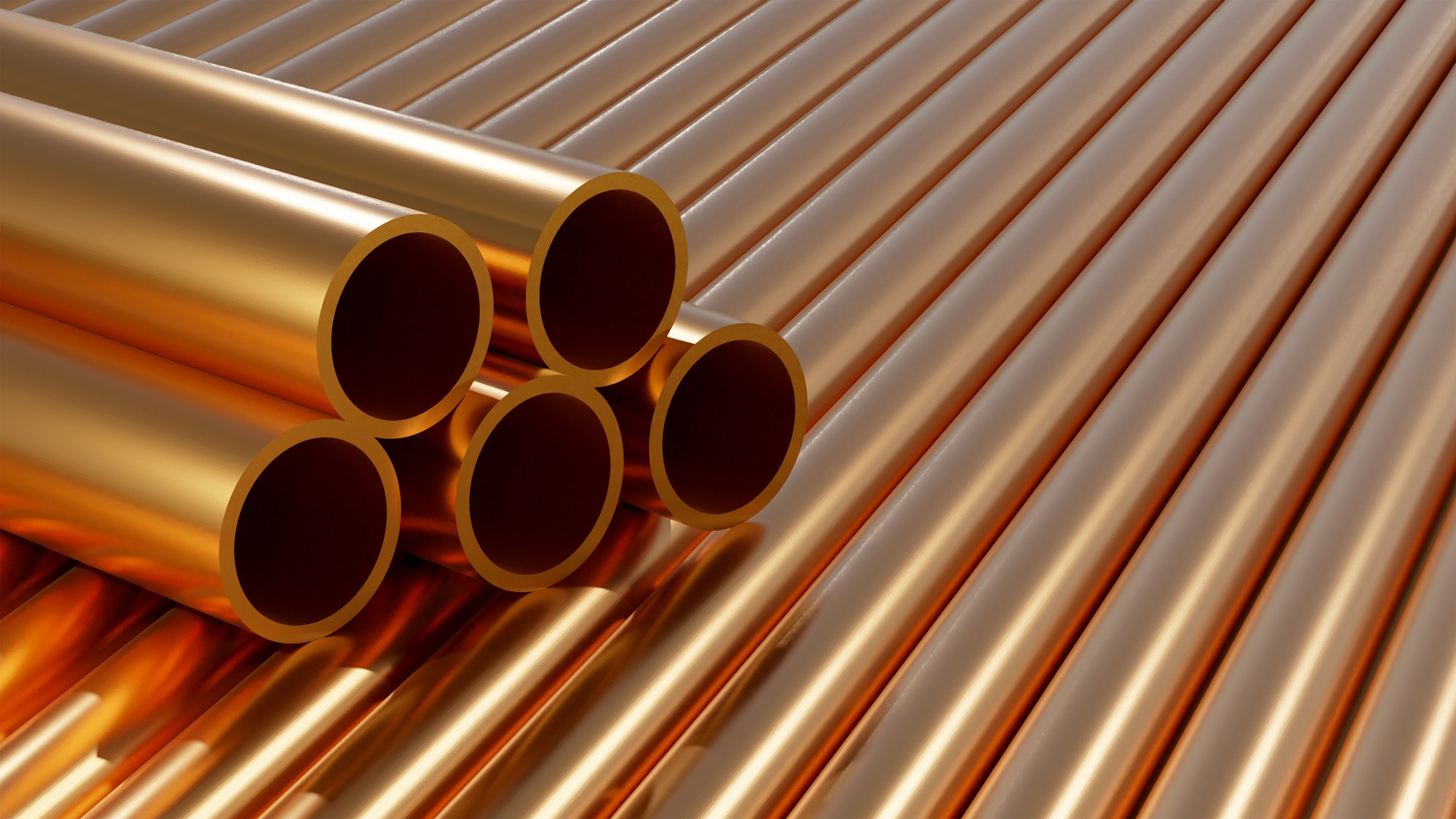 Copper piping